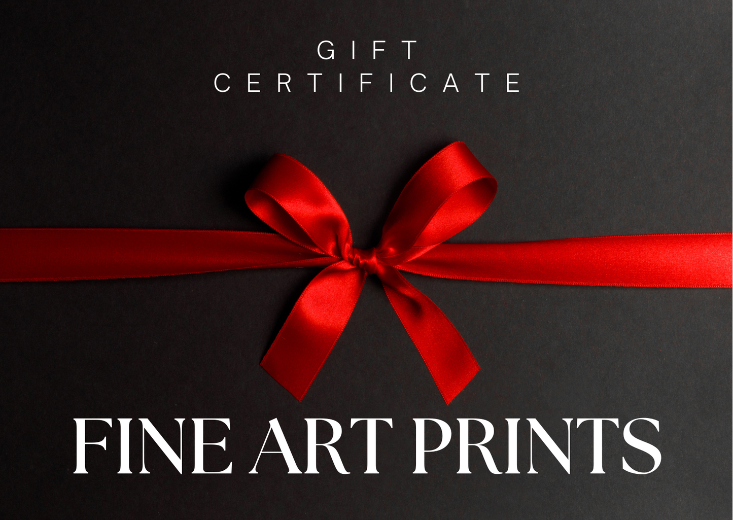 Fine Art Prints Gift Card